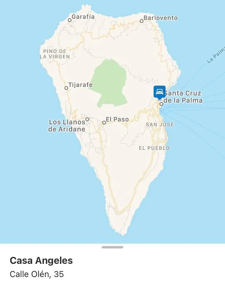 Сasa de vacaciones Villa Casa Angeles Santa Cruz de la Palma  España