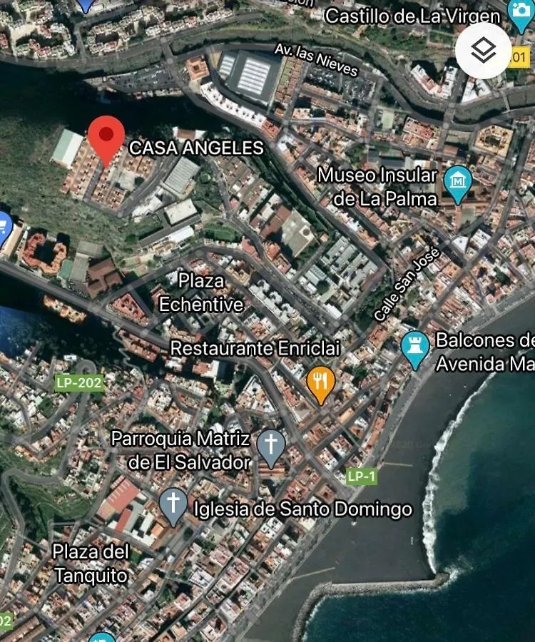 Villa Casa Angeles Santa Cruz de la Palma  0*, Santa Cruz de la Palma (Isla de la Palma) España
