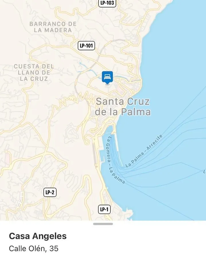 Casa Angeles Villa Santa Cruz de la Palma  Vakantiehuis Santa Cruz de la Palma (Isla de la Palma)